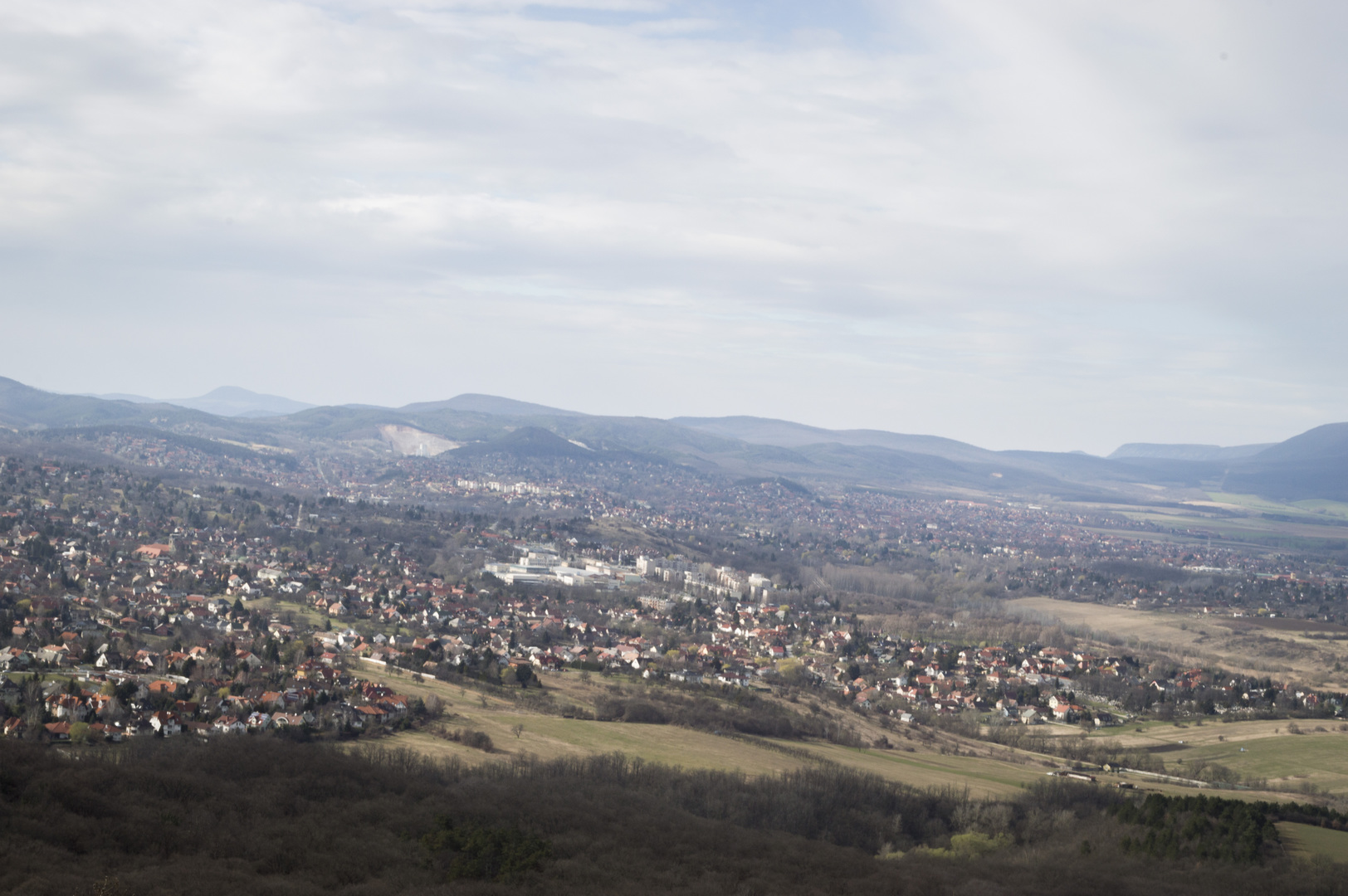 Scenic view from Kalvária Hegy